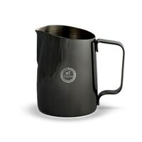 Tiamo Tapered Milk Frothing Jug 650ml Metallic Black