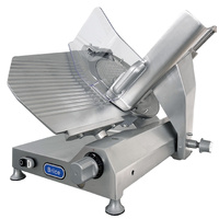 Brice Heavy Duty Manual Gravity Feed Slicer - 350mm Belt-Driven Professional