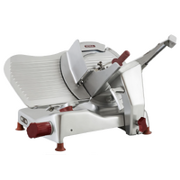 Brice Heavy Duty Manual Gravity Feed Slicer with Fan-Cooled Motor