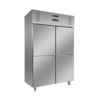 UPRIGHT TOP MOUNT Two Door Upright Freezer 1010L