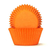 Cake Craft Cupcake Cases Orange Pkt of 100 (#700)
