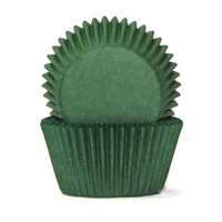 Cake Craft Cupcake Cases Green Pkt of 100 (#408)