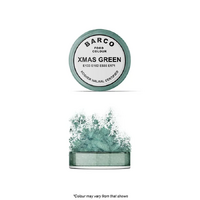 Barco White Label Christmas Green Colour Dust 10ml