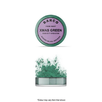 Barco Lilac Label Christmas Green Colour Dust 10ml