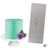 Cake Craft Buttercream Comb Curves Style 10 Inch