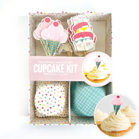 Cake Craft Happy Birthday Themed Cupcake Kit #2 - 48 Pieces