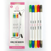 Cake Craft Edible Markers Primary Colours Pack of 5