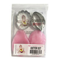 Cake Craft Cymbidium Orchid Cutter Set