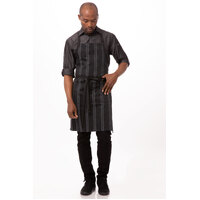 Chefworks Presidio Bib Apron Black