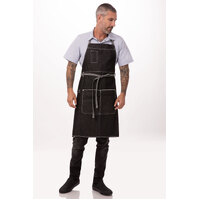 Chefworks Bronx Bib Apron- Black