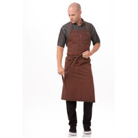 Chefworks Dorset Chefs Bib Apron Rust