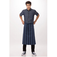 Chefworks Presidio Bistro Apron Navy Blue