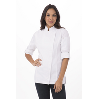 Chefworks Hartford Women's Chefs Jacket White XS-3XL