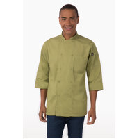 Chefworks Morocco Chef 3/4 Sleeve Jacket Lime XS-3XL