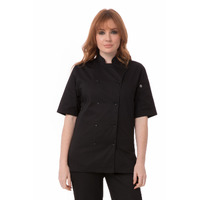 Chefworks Avignon Womens Bistro Shirt Black XS-2XL