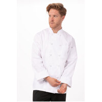 Chefworks Bordeaux Chef Jacket White XS-7XL