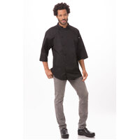 Chefworks Lisbon Chef Jacket Black