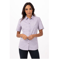 Chefworks Havana Womens Shirt Purple XS-2XL