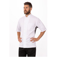 Chefworks Valais V-Series Chef Jacket White S-3XL