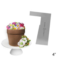 SALE Cake Craft Buttercream Comb Flower Pot Style 4 Inch
