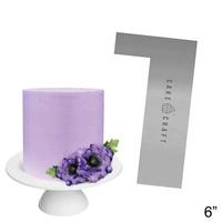 SALE Cake Craft Buttercream Comb Straight Edge Style 6 Inch