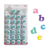 SALE Cake Craft Mini Lowercase Alphabet Cutters