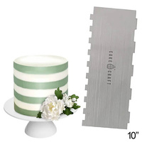 SALE Cake Craft Buttercream Comb Thick Stripes Style 10 Inch