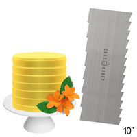 SALE Cake Craft Buttercream Comb Pleats Style 10 Inch