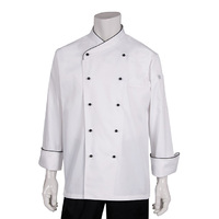 Chefworks Coogee Chef Coat White- Medium