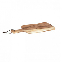 MODA Artisan Paddle Board Acacia Wood Rustic Edged Rectangle 355 x 200mm