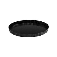 SALE Frenti Quiche Tin Fluted Loose Base Non-Stick 320x28mm