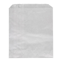SALE White Greaseproof Lined Take Away #75 Bag 220x180mm Pkt of 500