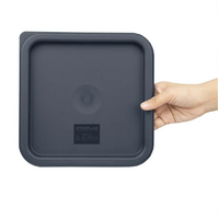 SALE Hygiplas Blue Square Food Storage Lid to Fit 5.5-7Ltr Containers