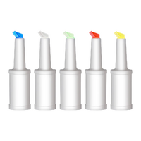 SALE Beverage Dispenser Complete w 5 assorted spouts 1000ml