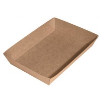 Kraft Tray 4, 225x152x45mm Carton of 250