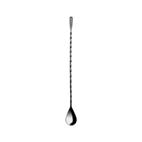 SALE Zanzi Bar Spoon Teardrop Gunmetal