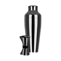 SALE Zanzi Cocktail 2 Piece Set Gunmetal