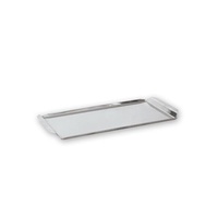 Display / Pastry Tray Rectangular Heavy Duty Stainless Steel 375 x 180mm