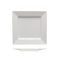 Ryner Melamine Square Platter White 255mm