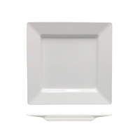 Ryner Melamine Square Platter White 300mm