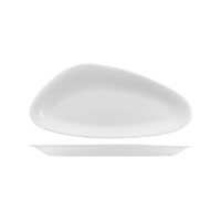 AFC Beachcomber White Oval Platter 420x190mm Set of 6