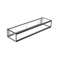 Single Tier Flat Glass Ambient Cake Display 68L CD68