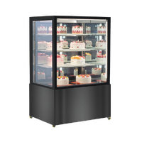 Four Tiers Cake Display Refrigerator – Mirror Display 388L CDM309