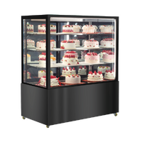 Four Tier Cake Display Refrigerator – Mirror Display 560L CDM312