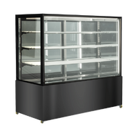 Four Tier Cake Display Refrigerator – Mirror Display 673L CDM315