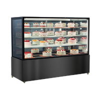 Four Tier Cake Display Refrigerator – Mirror Display 814L CDM318