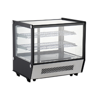 Counter Top Square Cake Display Refrigerator 120L CTC120S