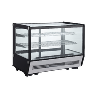Counter Top Square Cake Display Refrigerator 160L CTC160S