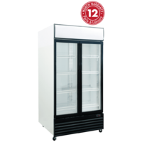 Exquisite Double Door Upright Fridge 1000L, DC1000P