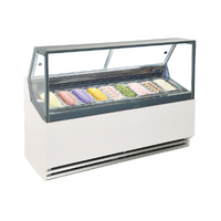9 Tub Ice Cream Scooping Freezer 470L IC9T